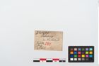 Etikett zu Bronzebrillenfibel (NHMW-PRAE-024415)